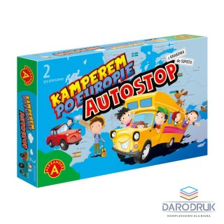 Alexander Gra planszowa KAMPEREM PO EUROPIE AUTOSTOP Alexander