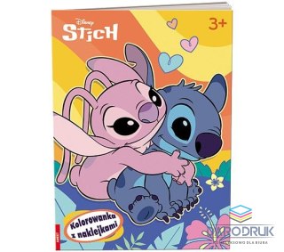 Ameet Książka dla dzieci Disney Stich Kolorowanka z Naklejkami Ameet (NA-9135)