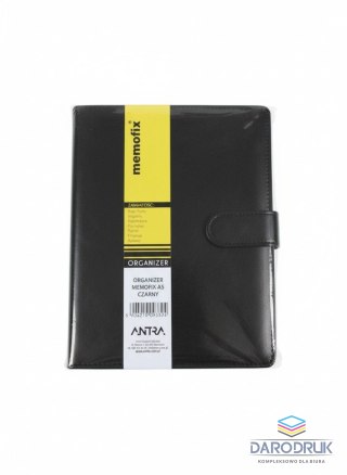 Antra Organizer A5 MEMOFIX 2027 CZARNY Antra (A5)