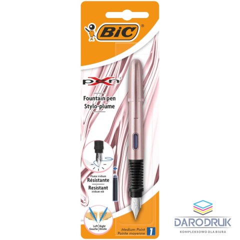 Bic Pióro wieczne CHROME PINK X-PEN Bic (511059)