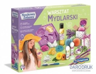 Clementoni Zestaw kreatywny dla dzieci Warsztat mydlarski Clementoni (50888)