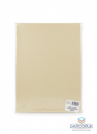 Galeria Papieru Papier ozdobny (wizytówkowy) A4 pearl kremowy 135g Galeria Papieru (206216)