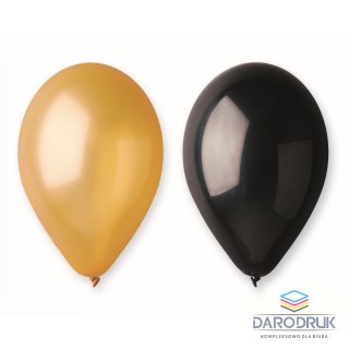 Godan Balon gumowy Beauty&Charm 3 złote, 2 czarne 5szt. mix 300mm 12cal Godan (CB-3Z2C)