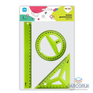 Happy Color Komplet geometryczny 3 el. Happy Color (HA 2502 03S1-3D)