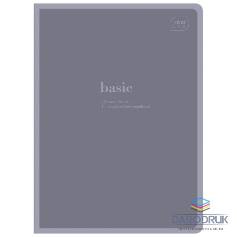 Interdruk Zeszyt A5 HYBRID WORDS 60k. 70g czysty Interdruk