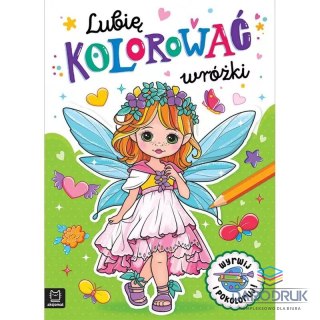 Książka dla dzieci LUBIĘ KOLOROWAĆ WRÓŻKI