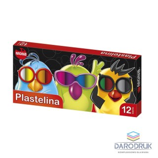 Mona Plastelina 12 kol. mix Mona