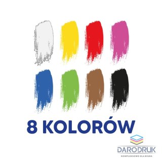 Oxford Farby plakatowe kolor: mix 8 kolor. Oxford (400167102)