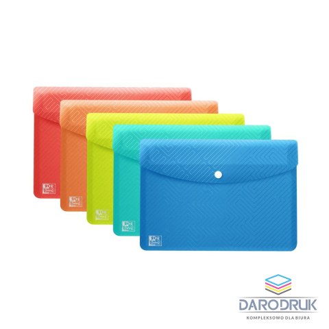 Oxford Teczka plastikowa na zatrzask Urban A6 mix [mm:] 116x160 Oxford (400147028)