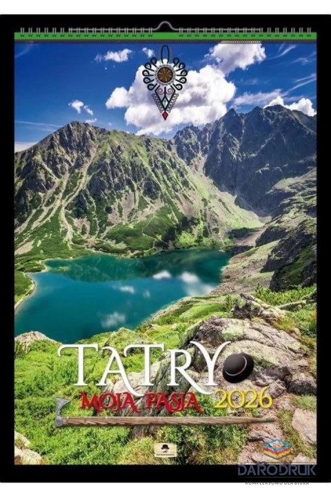 Pan Kalendarzyk Kalendarz ścienny 2027 TATRY MOJA PASJA A2 Pan Kalendarzyk (A2 V.4)