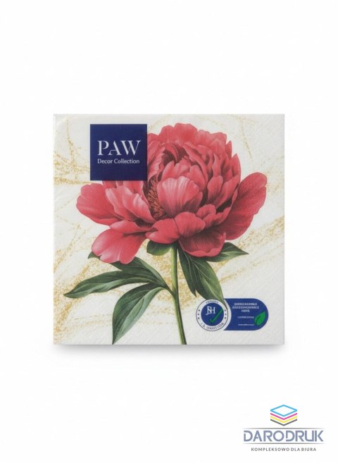 Paw Serwetki Lunch mix bibuła [mm:] 330x330 Paw (SDL149700)