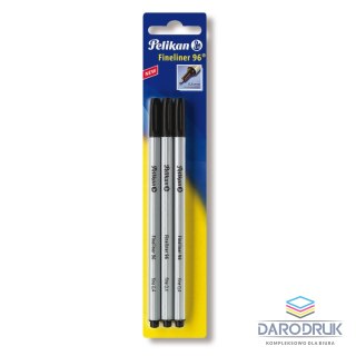 Pelikan Cienkopis Fineliner 96 940601 wkład czarny 0,4mm 1kol. Pelikan (300011174)