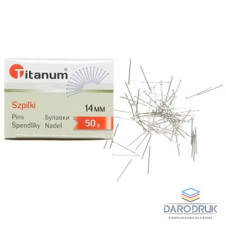 Titanum Szpilki 14 mm Titanum