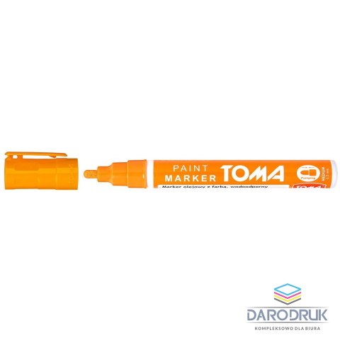 Toma Marker olejowy wkład pomarańczowy 2,5mm okrągła końcówka Toma (TO-440 5 2)