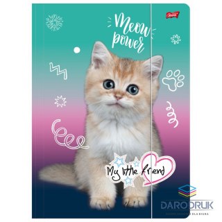Unipap Teczka kartonowa na gumkę My Little Friend A4 mix 300g Unipap