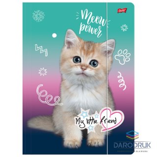 Unipap Teczka kartonowa na gumkę My Little Friend A4 mix 300g Unipap