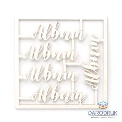 Galeria Papieru Ozdoba papierowa tekturki dekoracyjne napisy album Galeria Papieru (253068)
