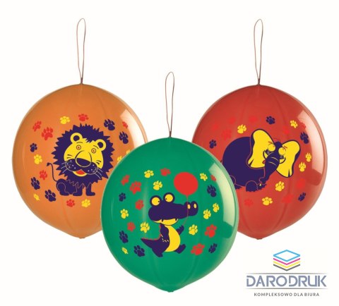 Godan Balon gumowy PREMIUM ZWIERZĘTA 3 szt mix Godan (GB/PG21)
