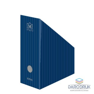 Herlitz Pojemnik na dokumenty pionowy A4 Montana 10085074 niebieski karton Herlitz (300002056)