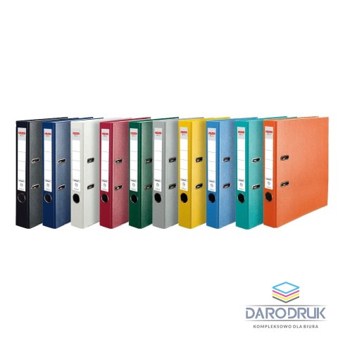 Herlitz Segregator dźwigniowy Q. file Standard 0011178977 A4 50mm pomarańczowy Herlitz (300003103)