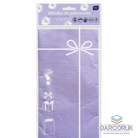 Interdruk Papier pakowy Bibułka 50x70cm 5902277361998 [mm:] 500x700 Interdruk (fioletowa)