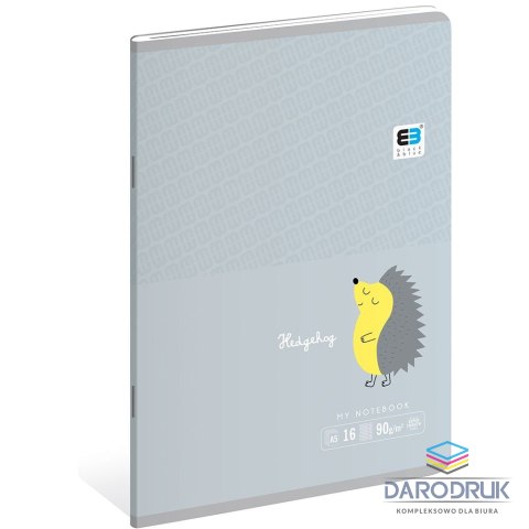 Interdruk Zeszyt A5 B&B KIDS PASTEL 16k. krata Interdruk (ZE16#B&BP)