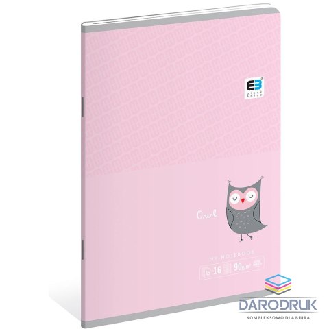 Interdruk Zeszyt A5 B&B KIDS PASTEL 16k. krata Interdruk (ZE16#B&BP)