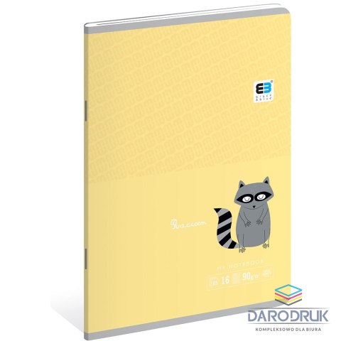 Interdruk Zeszyt A5 B&B KIDS PASTEL 16k. krata Interdruk (ZE16#B&BP)