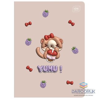 Interdruk Zeszyt A5 YUHU 16k. 70g linia kolor Interdruk
