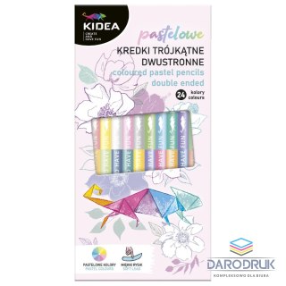 Kidea Kredki ołówkowe 24 kol. Kidea (KTDP24KKA)