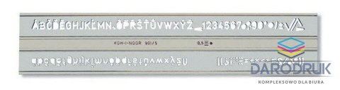 Koh-I-Noor Szablon cyfrowo-literowy Koh-I-Noor