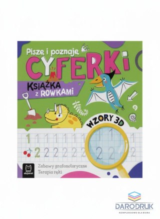 Książka dla dzieci Piszę i poznaję.. Książka z rowkami