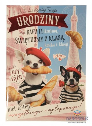 Kukartka Kartka składana KARNET GIGANT NOWY Kukartka