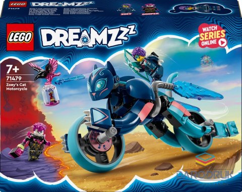 Lego Klocki konstrukcyjne DREAMZzz Koci motocykl Zoey Lego (71479)