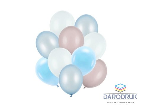Partydeco Balon gumowy Zestaw balonów lateksowych, mix mix 270mm Partydeco (ZBL5)