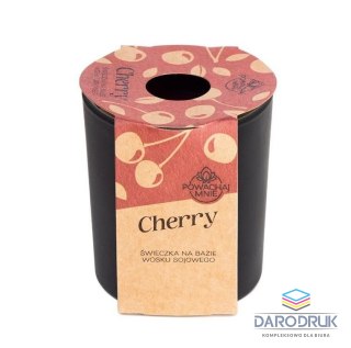 Pavoncella Świeczka ozdobna Powąchaj mnie Cherry 130ml Pavoncella (5906492907108)