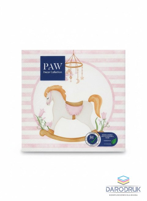 Paw Serwetki Lunch mix papier [mm:] 330x330 Paw (SDL154004)
