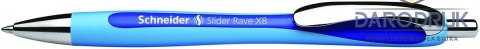 Schneider Długopis olejowy Slider Rave wkład niebieski XBmm Schneider (SR132503)