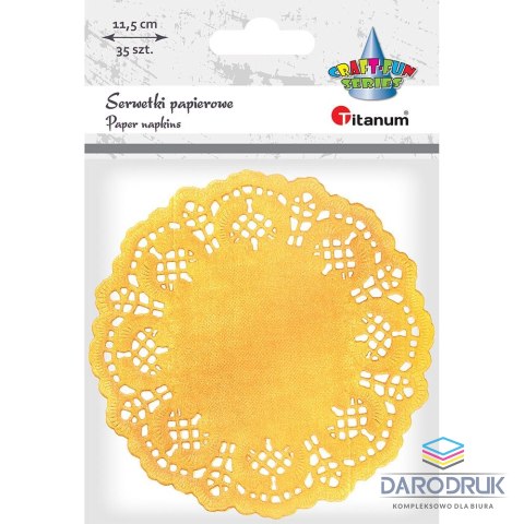 Titanum Ozdoba papierowa Craft-Fun Series serwetki Titanum (18JX020-G)