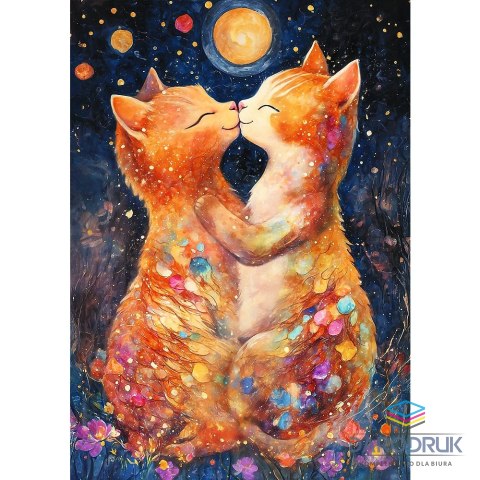 Trefl Puzzle Pocałunek w świetle księżyca 500 el. Trefl (37546)