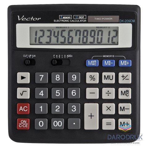 Vector Kalkulator na biurko dk-209 Vector (KAV DK-209DM)