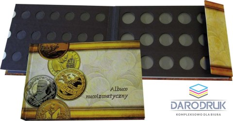 Warta Klaser numizmatyczny ALBUM Z KLAPKĄ beżowy [mm:] 250x176 Warta (112-012)