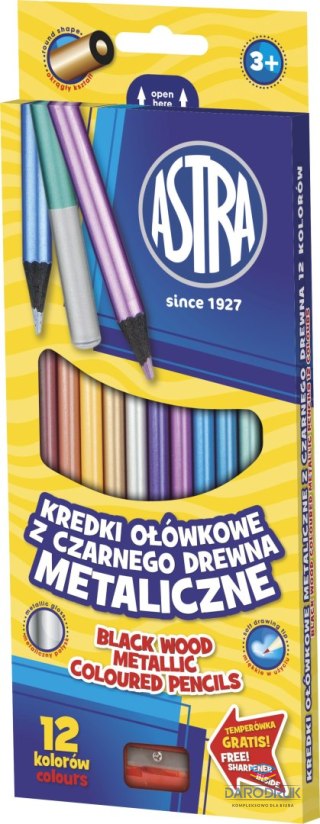 Astra Kredki ołówkowe Jumbo 12 kol. Astra (312114002)