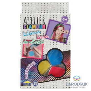Dromader Zestaw kosmetyków Atelier Glamour kreda do włosów Dromader (130-00863)
