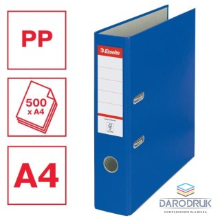 Esselte Segregator dźwigniowy Ekonomiczny A4 75mm niebieski Esselte (11255)