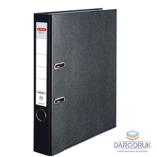 Herlitz Segregator dźwigniowy Q. file Standard 0011167467 A4 50mm czarny Herlitz (300003088)