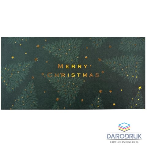 Interdruk Koperta specjalnego przeznaczenia CHRISTMAS DŁUGIE Z GUMKĄ [mm:] 220x110 Interdruk (5 SZT)