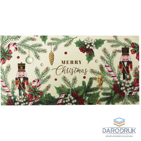 Interdruk Koperta specjalnego przeznaczenia CHRISTMAS DŁUGIE Z GUMKĄ [mm:] 220x110 Interdruk (5 SZT)