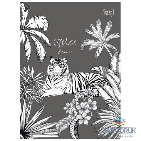 Interdruk Zeszyt A4 96k. 70g krata Interdruk (mix)