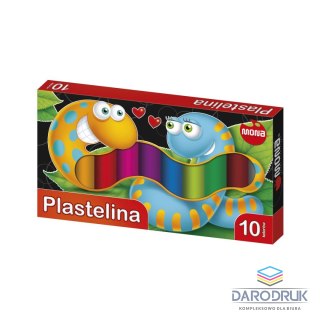 Mona Plastelina 10 kol. mix Mona